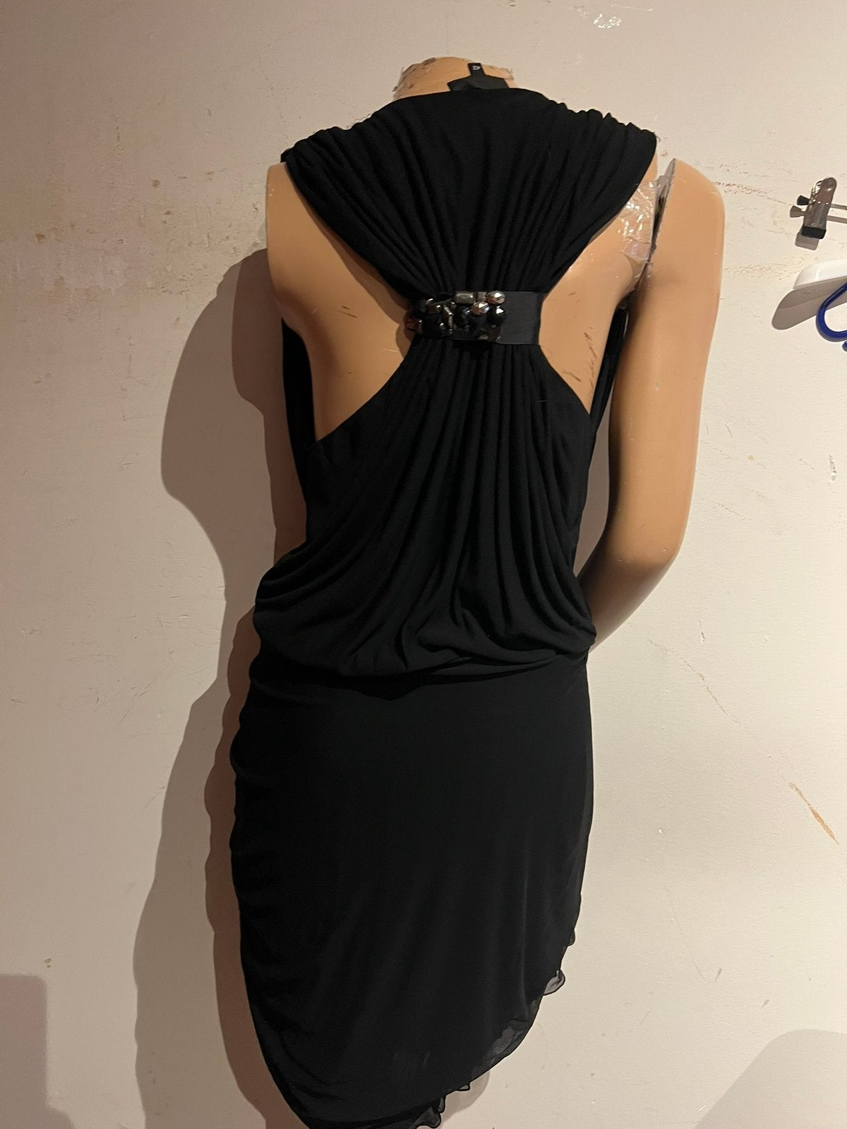 RICHMOND jurk met kralen maat s it 42 origineel nieuw, G, Zwart, G, B